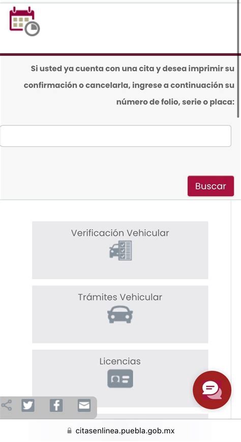 citas para la verificación en puebla|Citas en Línea